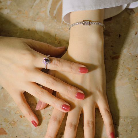 SDダイヤモンドテニスブレスレット