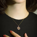 ハニカムドリームネックレス