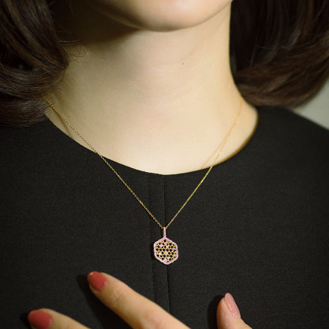 ハニカムドリームネックレス